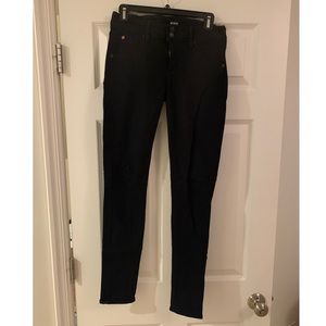 Hudson Black skinny jeans